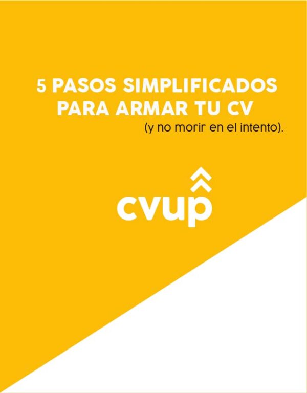 5 pasos simplificados para armar tu CV *GRATIS PARA TI*